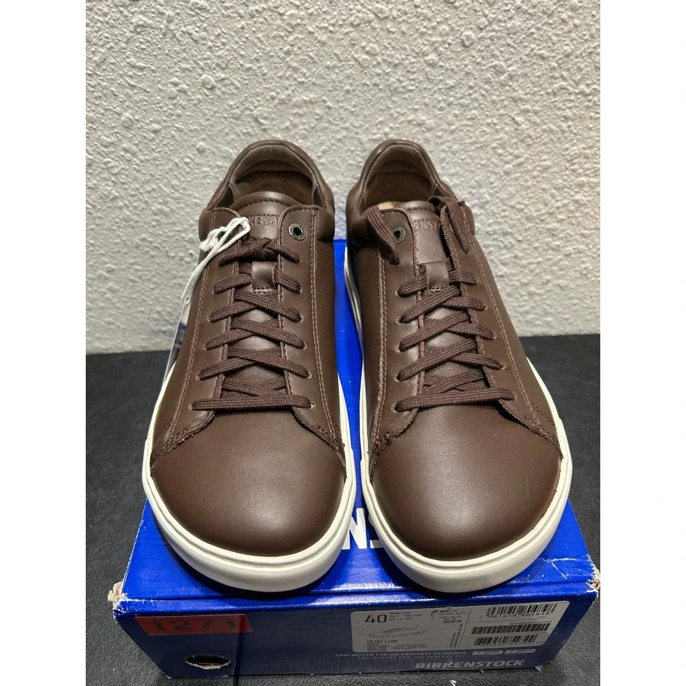 Birkenstock Bend Low Leather Roast Brown EU 42 US M9 L11 Men
